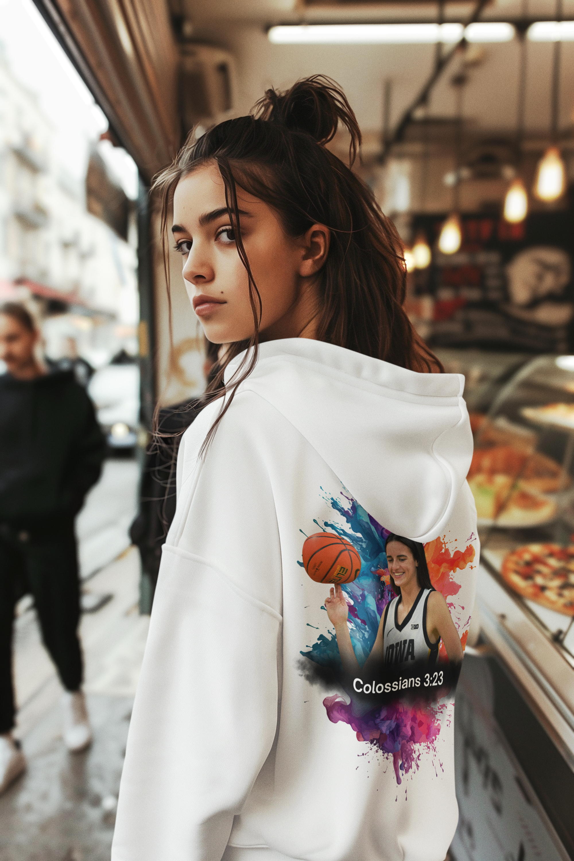 🏀"She Believed She Could" Caitlin Clark Faith Hoodie 🙏🏀