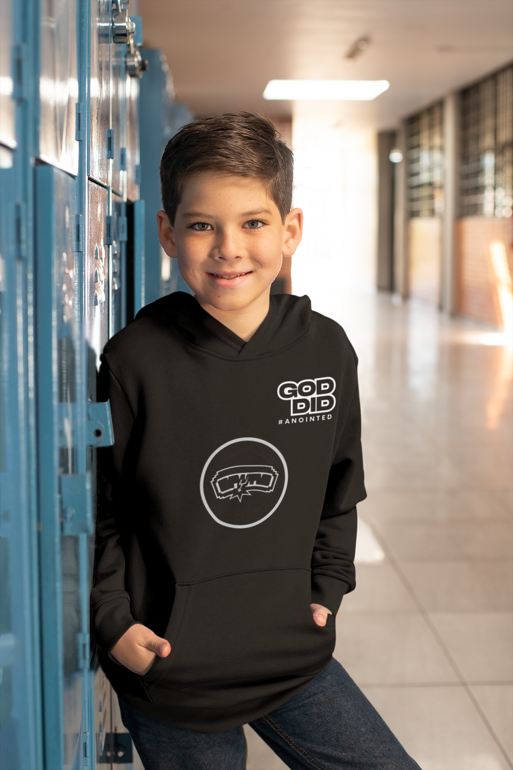 🔥 SA Spurs "God Did" Hoodie | Black & White Faith & Hoops Apparel ⚪️⚫️