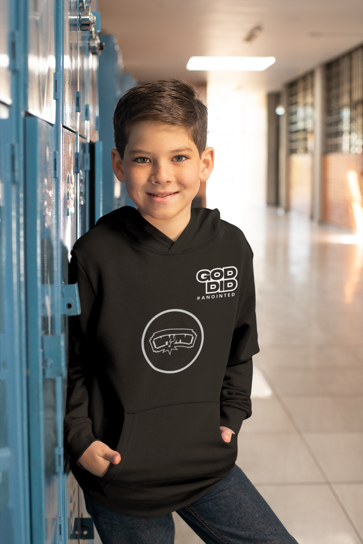 🔥 SA Spurs "God Did" Hoodie | Black & White Faith & Hoops Apparel ⚪️⚫️