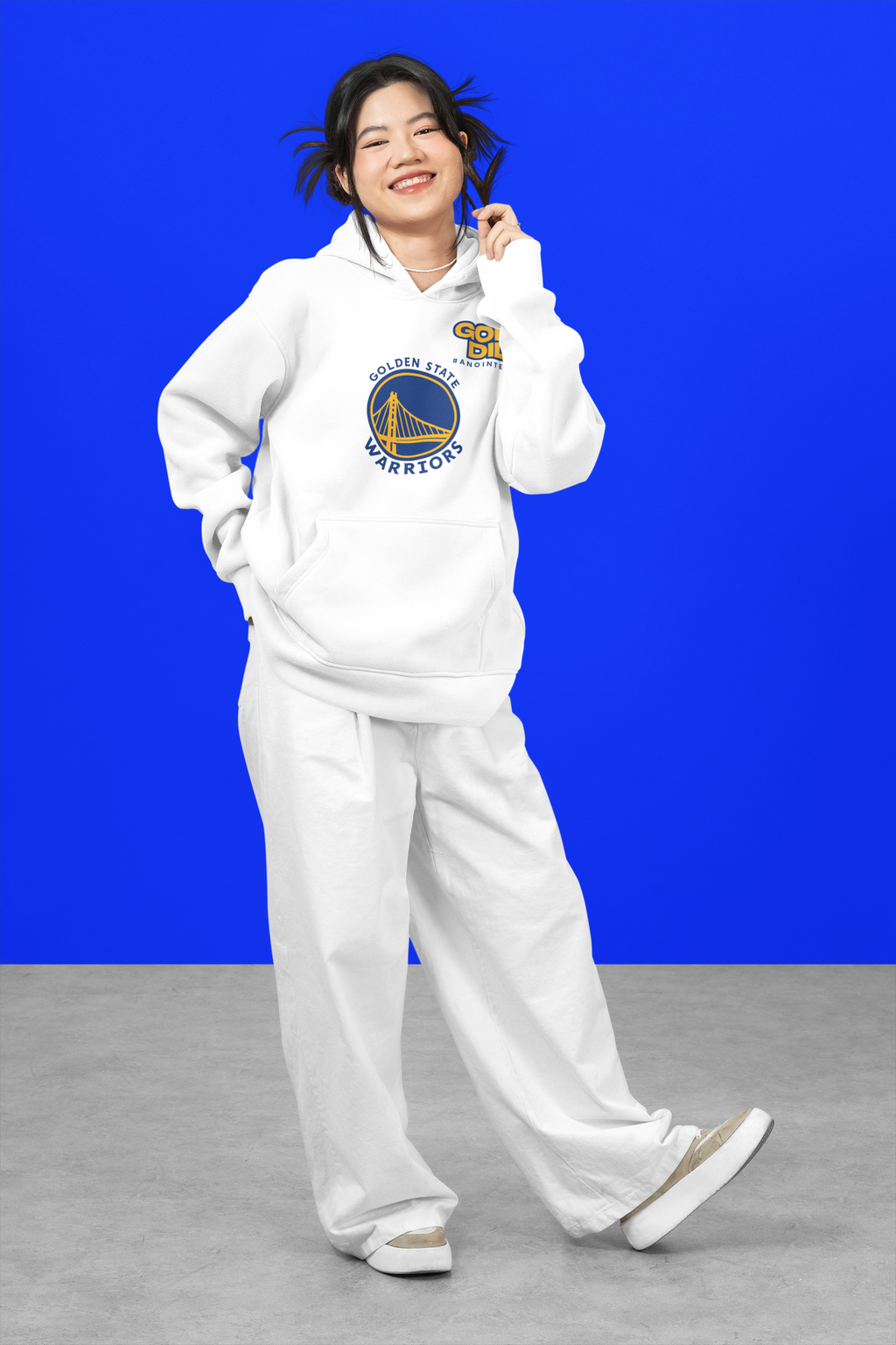 🔥 The "God Did" Golden State Warriors Hoodie | Blessed & Ballin' 🏀🙏